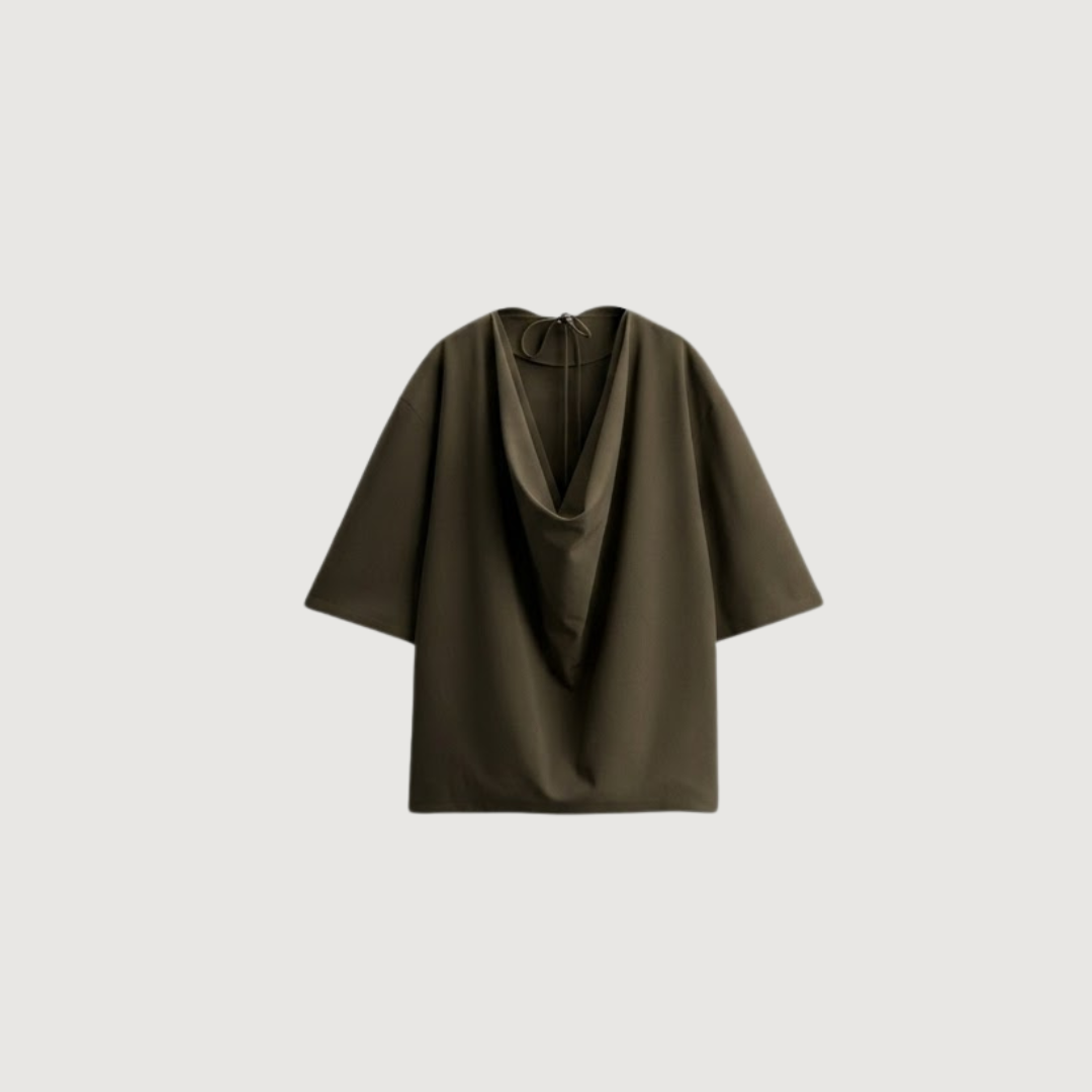 Olive Drape Tee