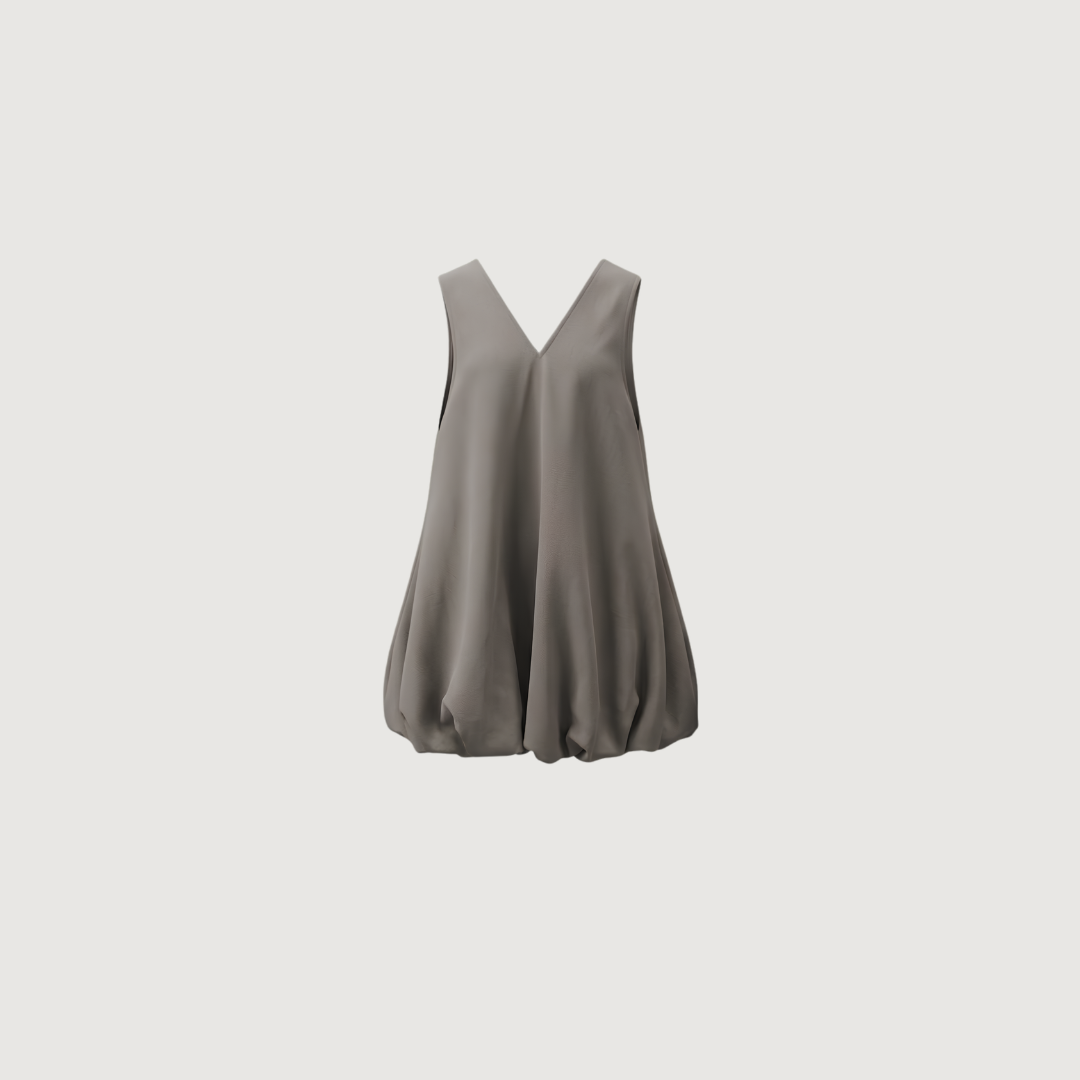 Stone Bubble Mini Dress