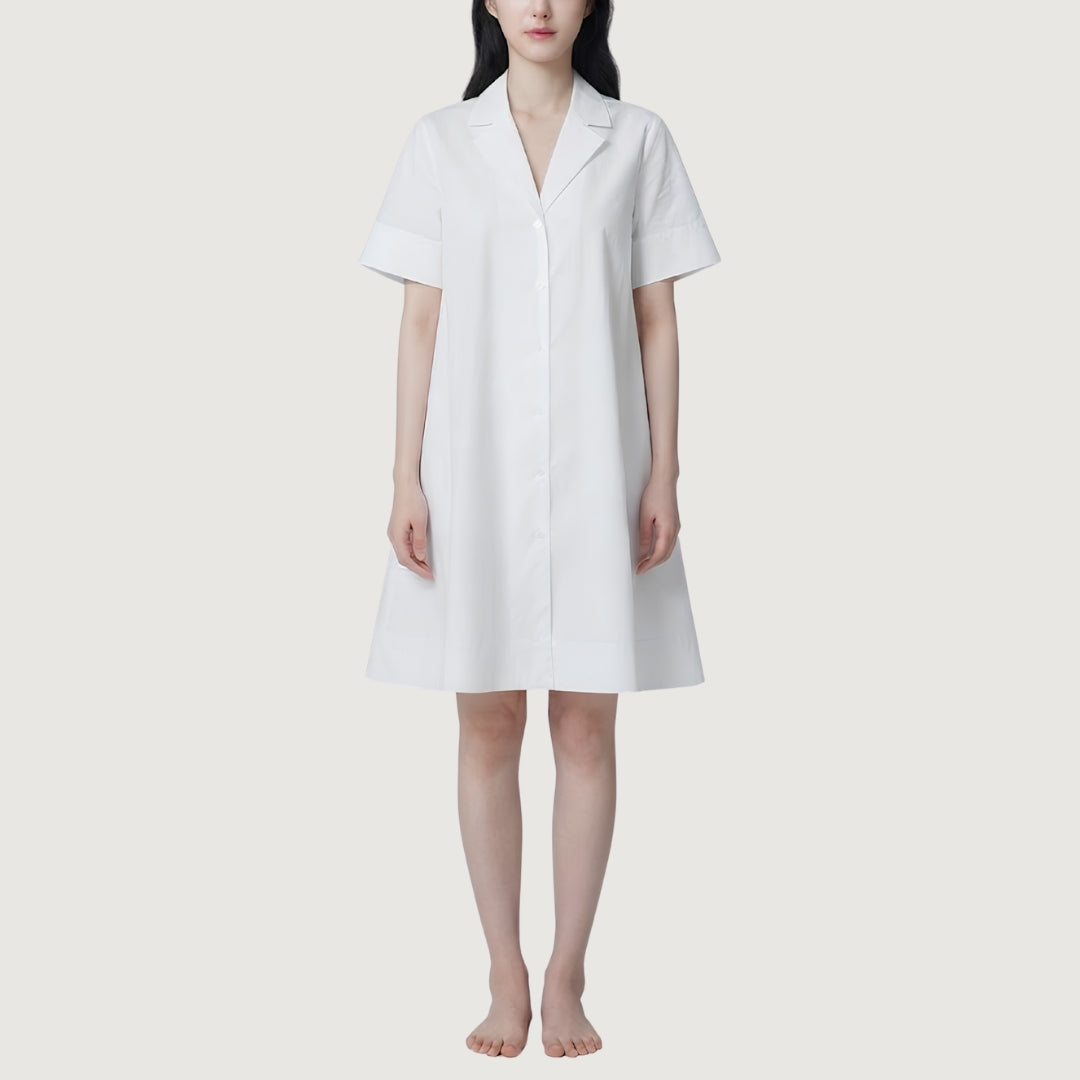 Cotton Shirt Dress