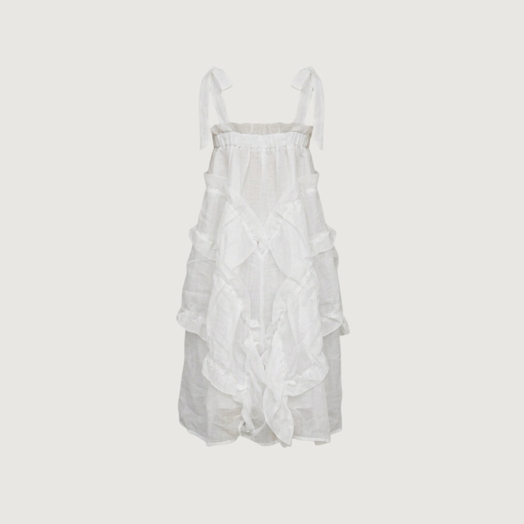 White Blossom Dress