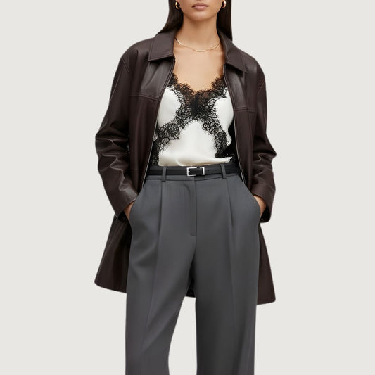 Chaqueta Tinto Estructurada