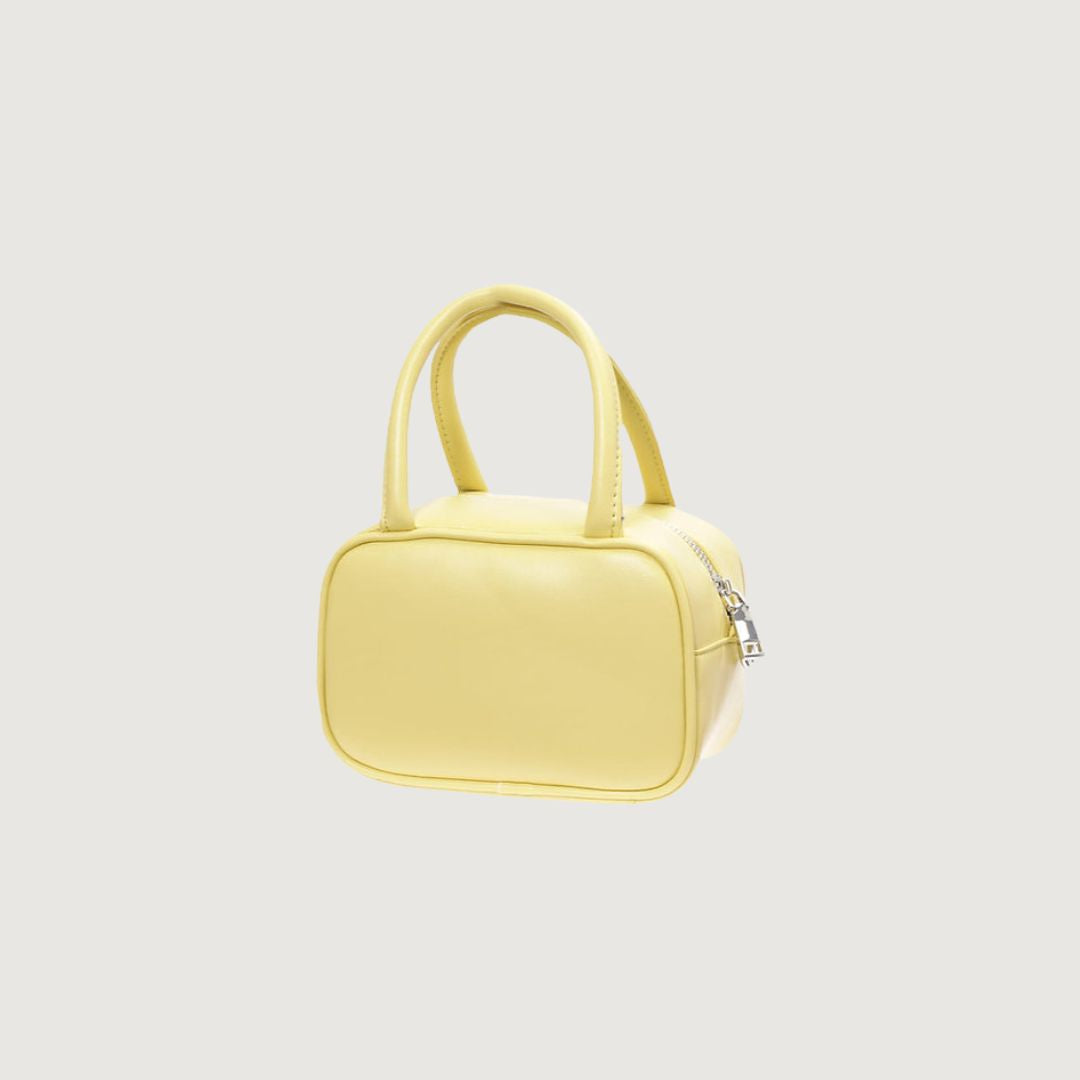 Mini Bolsa Doble Asa Amarilla
