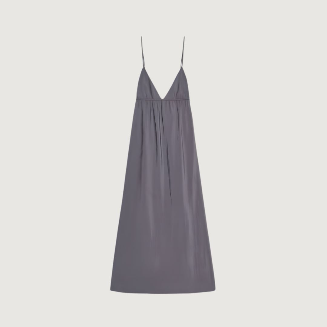 Vestido Tirantes Sin Espalda Indigo