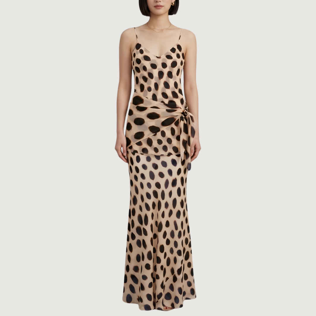 Lune Tie-Waist Dress