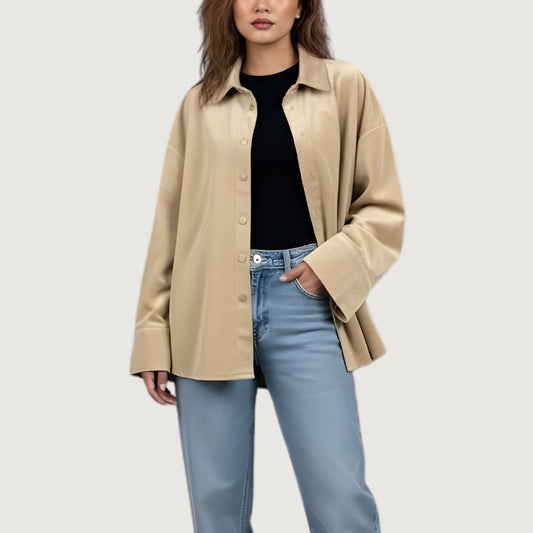 Velvet Over Shirt