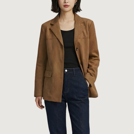 Blazer Velvet Mocha