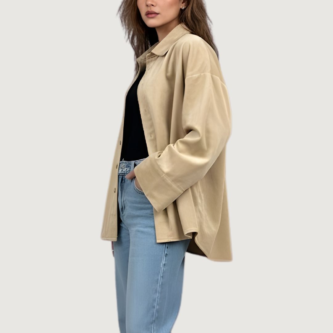 Velvet Over Shirt
