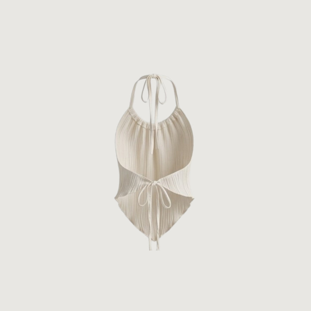 Ribbed Halter Top