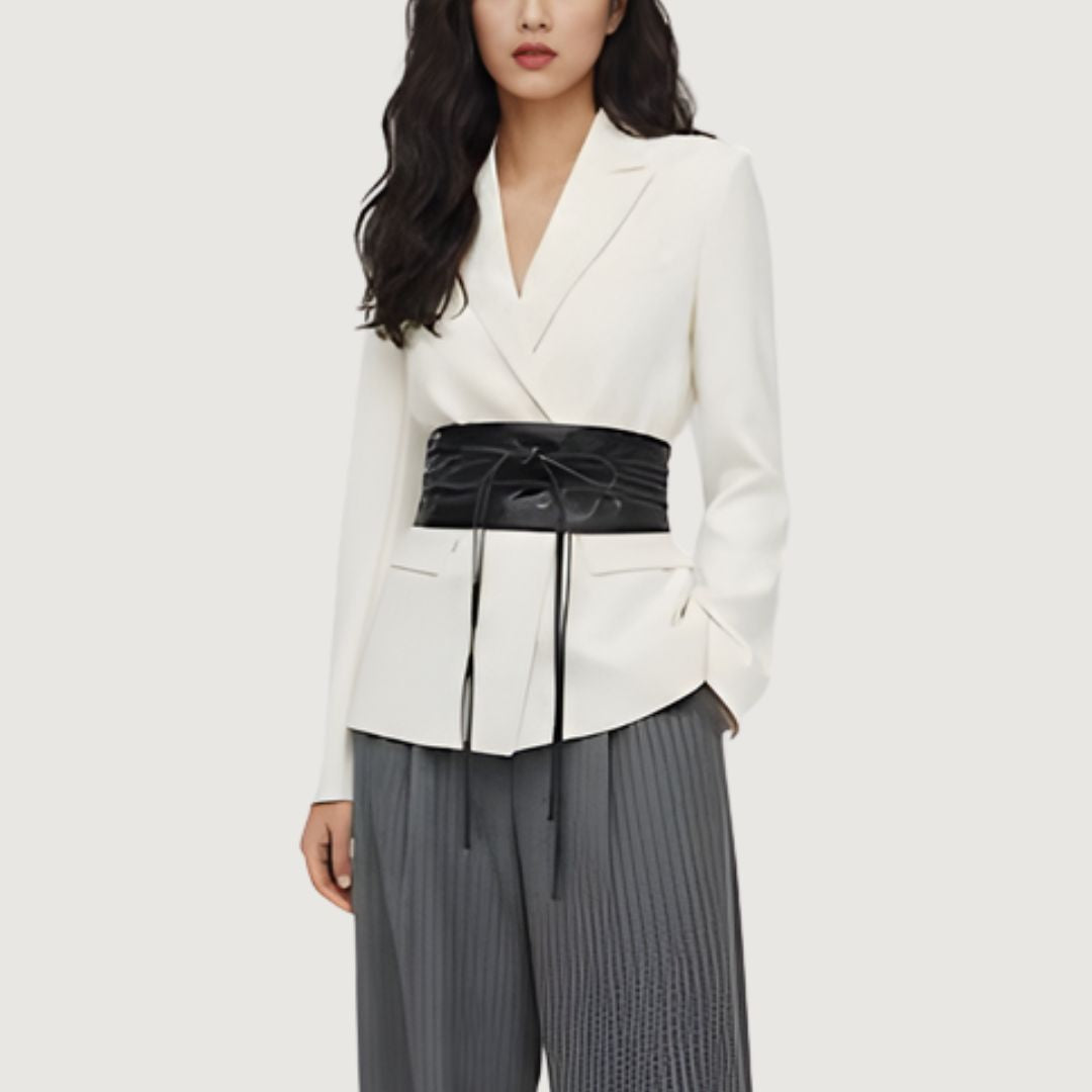 Soft Wrap Noir Belt