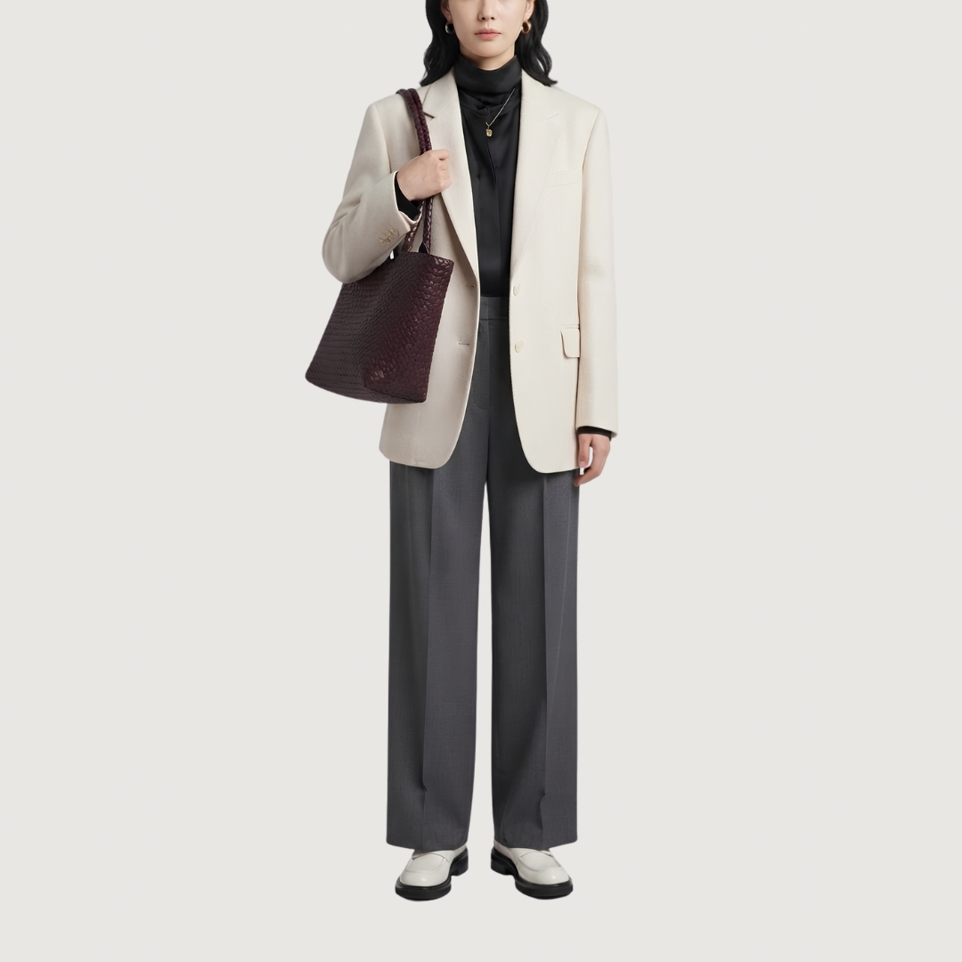 Bordeaux Woven Tote