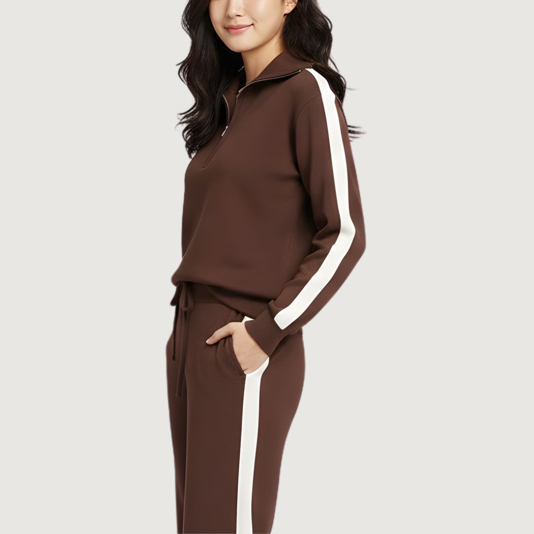 Latte Stripe Sweater