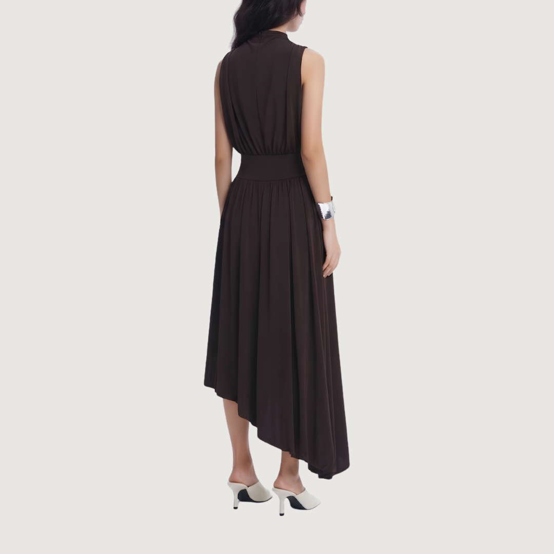 Vestido Globo Noisette