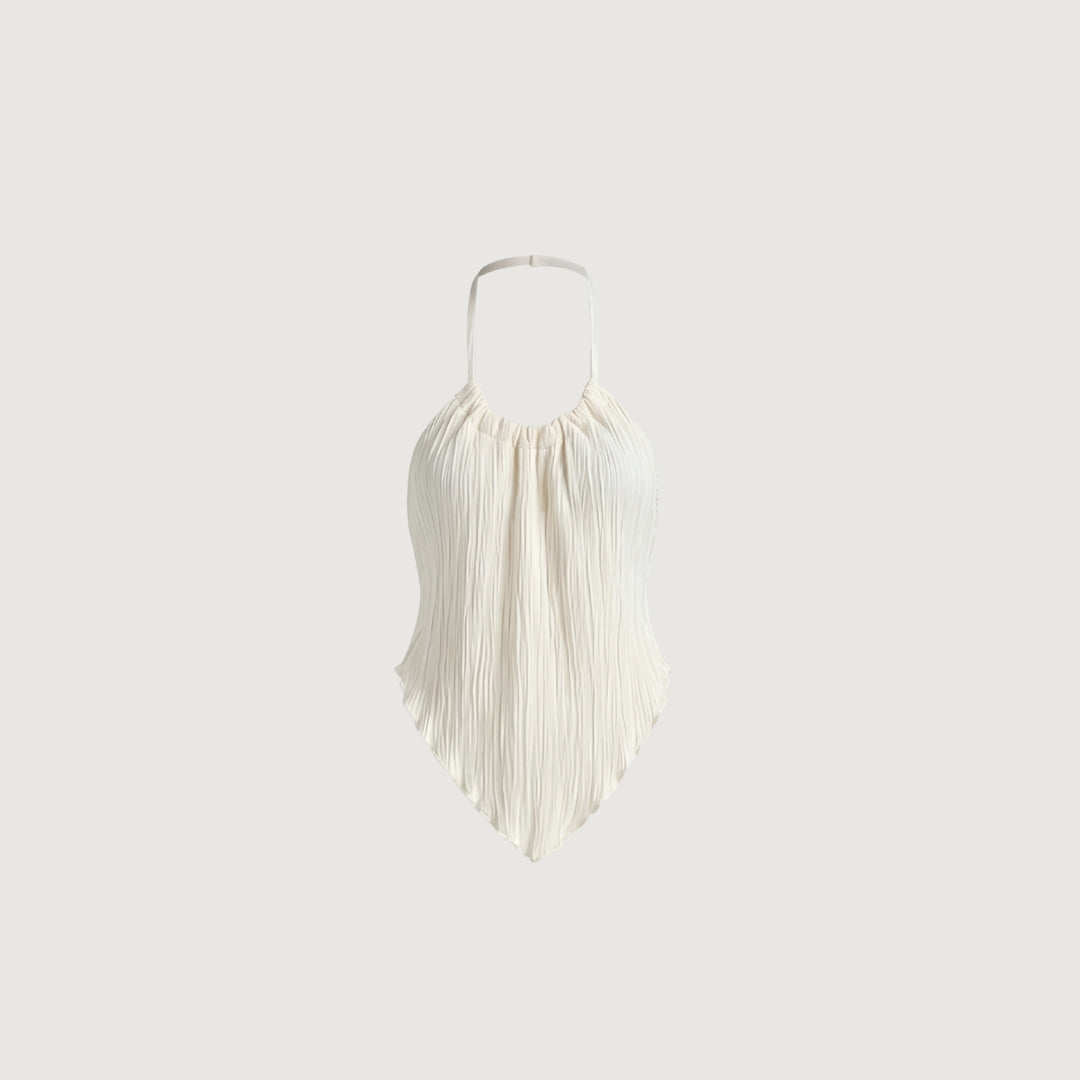 Ribbed Halter Top