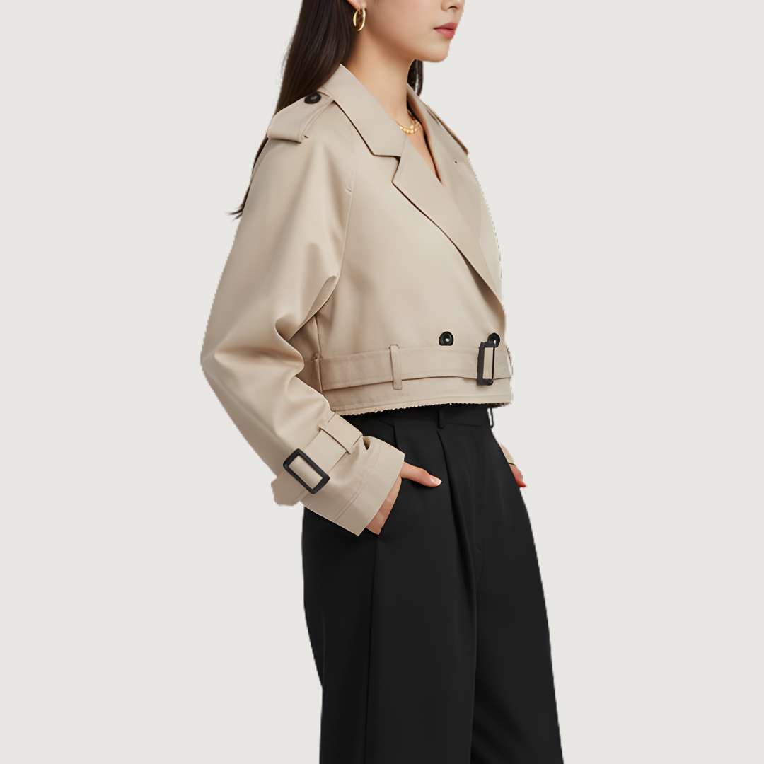 Gabardina Cropped