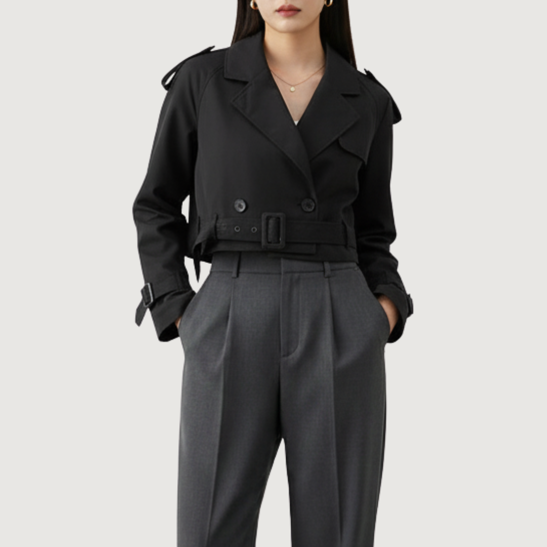 Gabardina Cropped