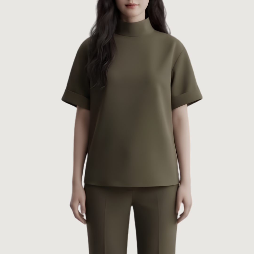 Olive Drape Tee