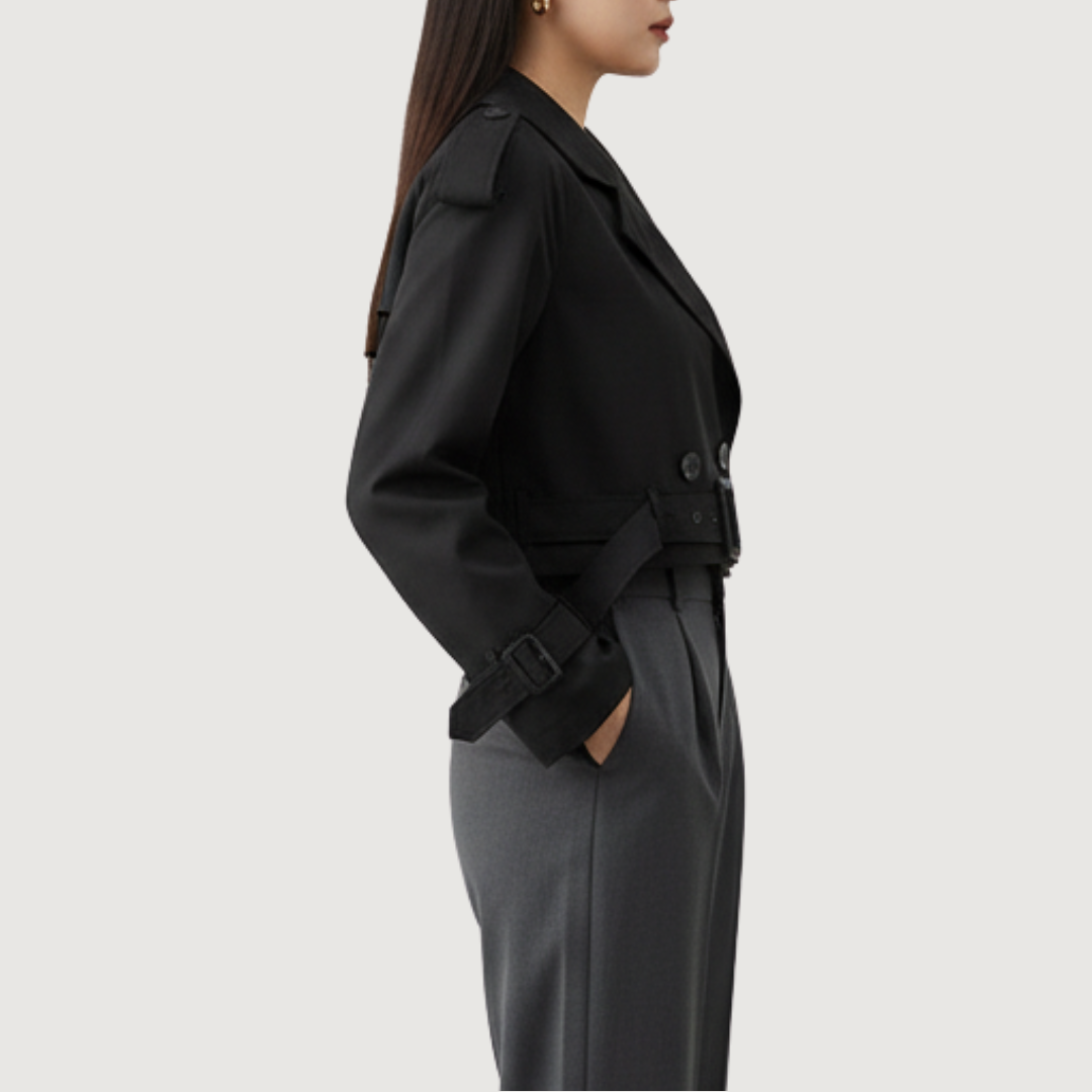 Gabardina Cropped