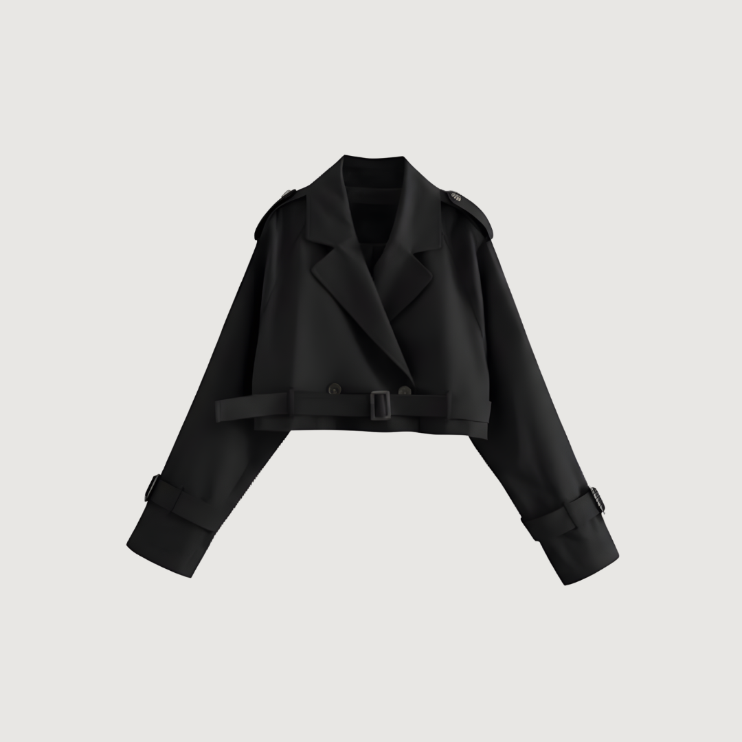 Gabardina Cropped