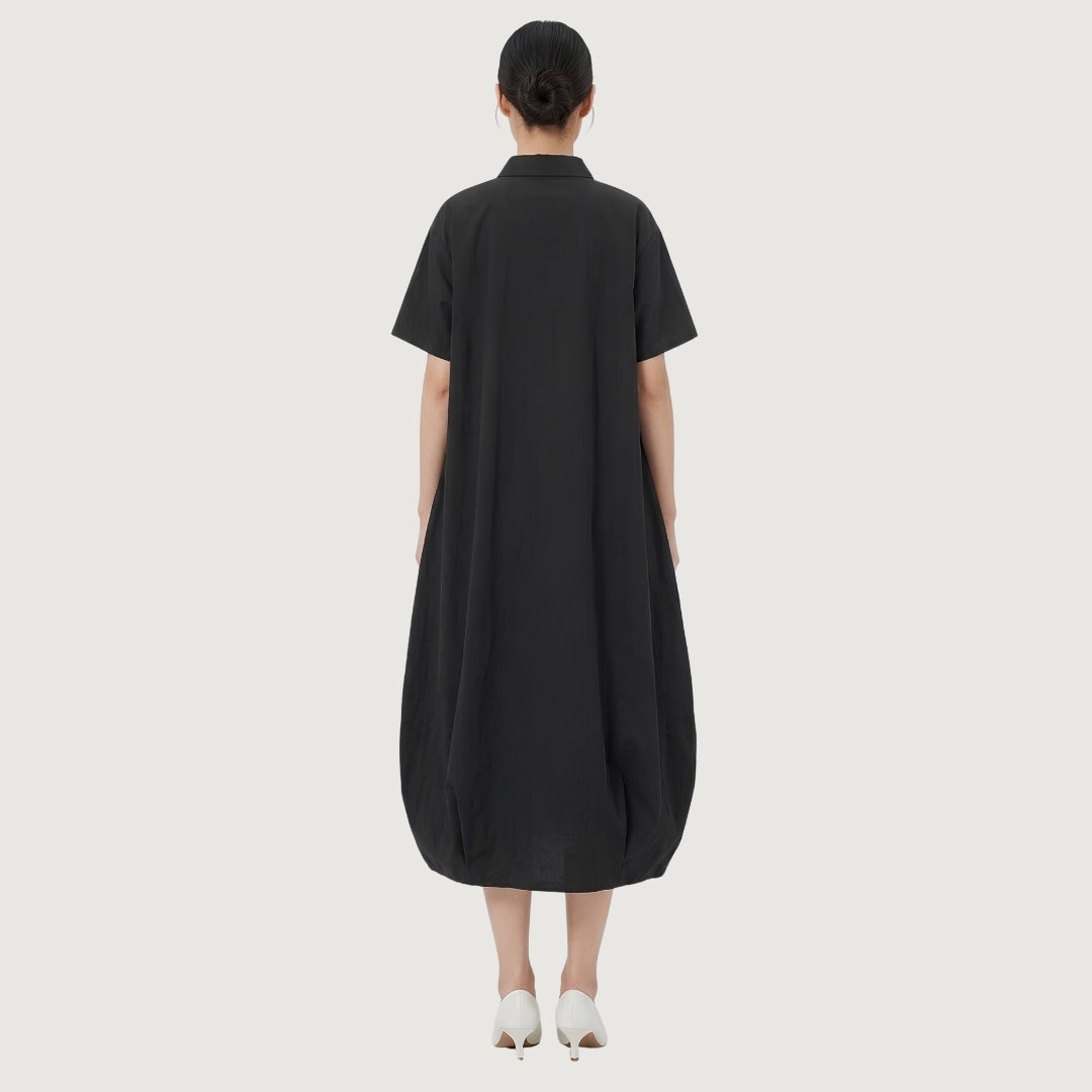 Volume Shirt Dress