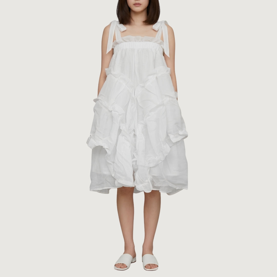 White Blossom Dress
