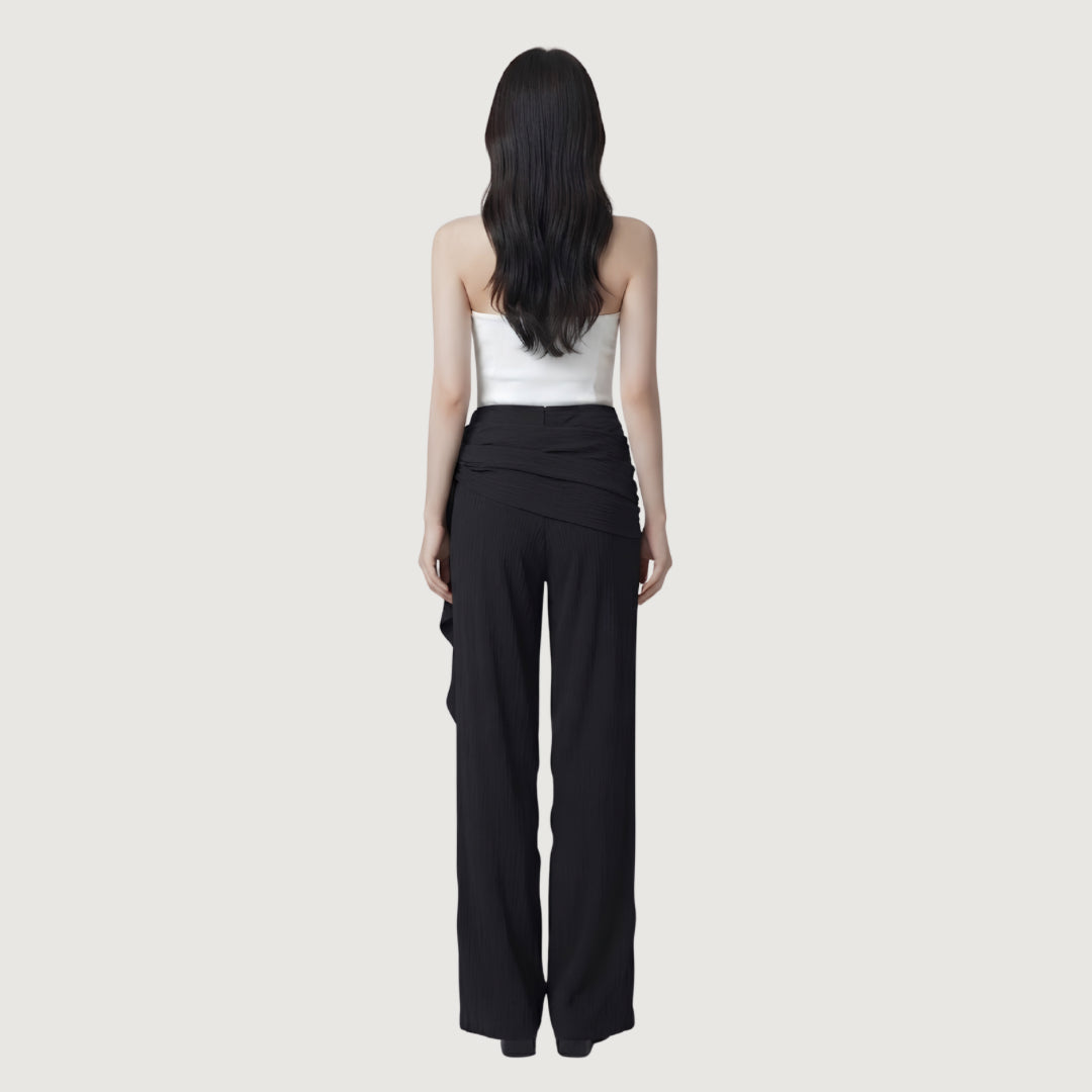 Wrap Culotte Pants