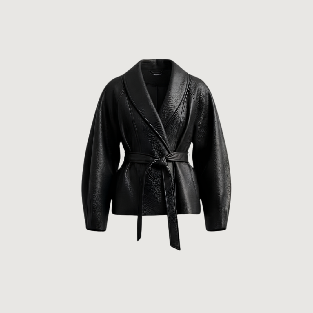 Obsidian Kimono Wrap Jacket