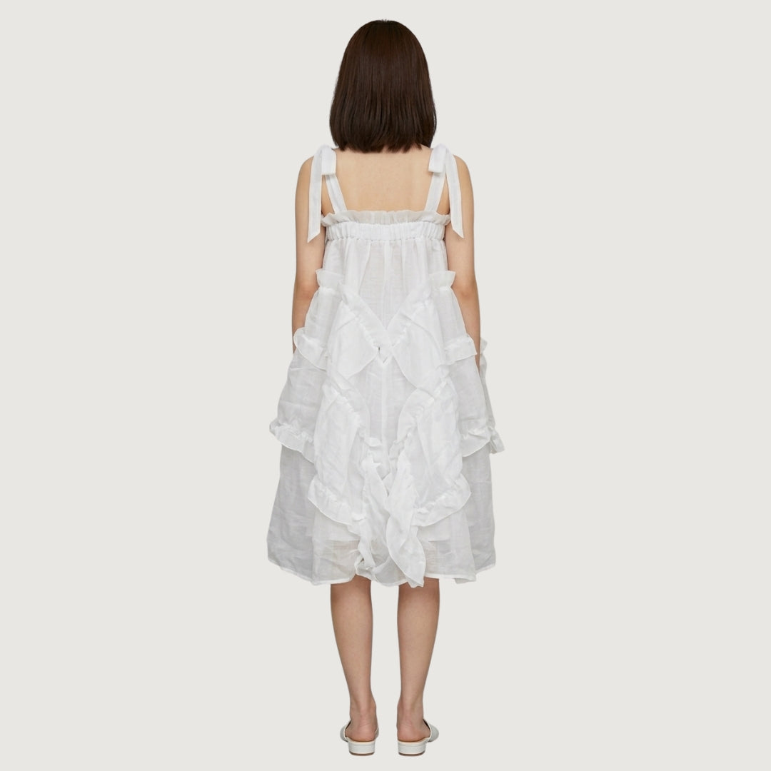 White Blossom Dress