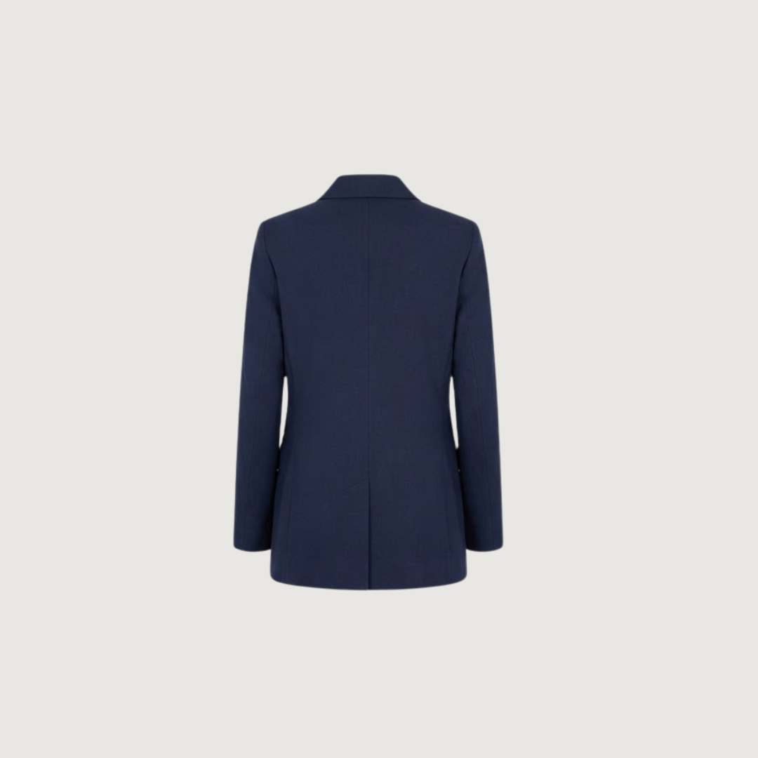 Midnight Double-Breasted Blazer