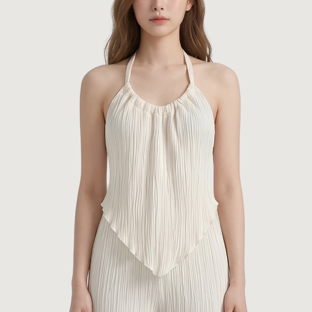 Ribbed Halter Top