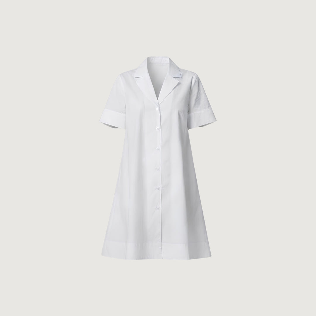 Cotton Shirt Dress