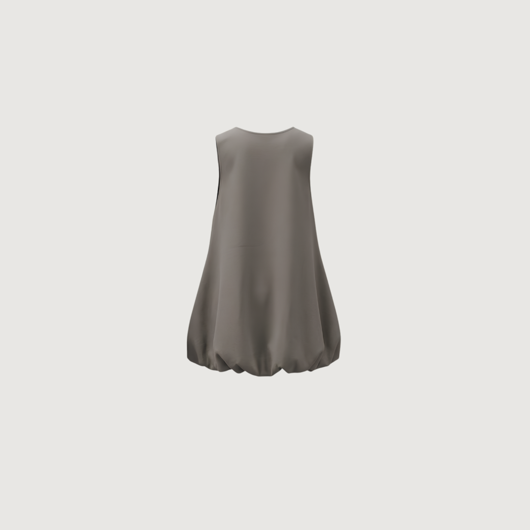 Stone Bubble Mini Dress