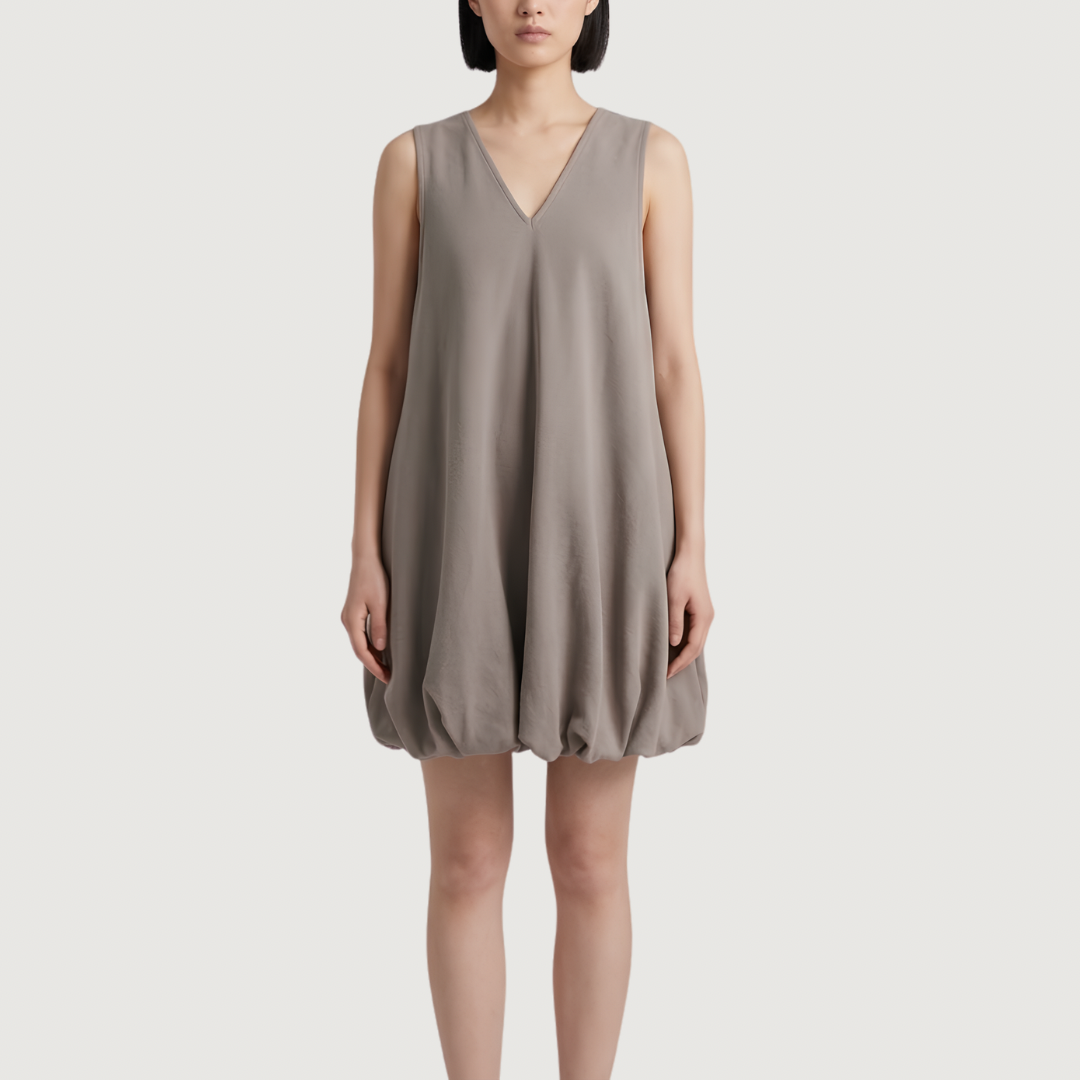 Stone Bubble Mini Dress