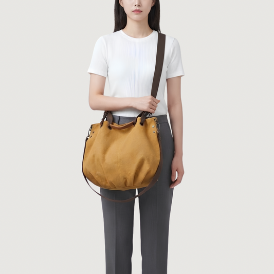 Ochre Canvas Tote