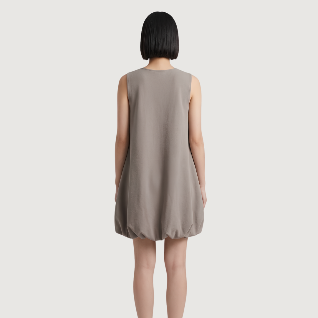 Stone Bubble Mini Dress