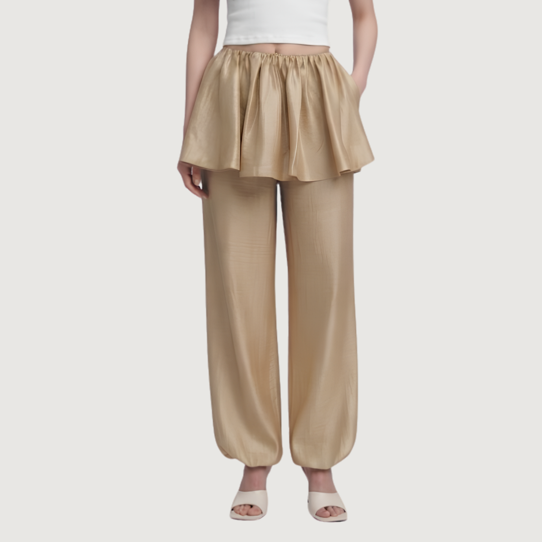Layered Skort Trousers