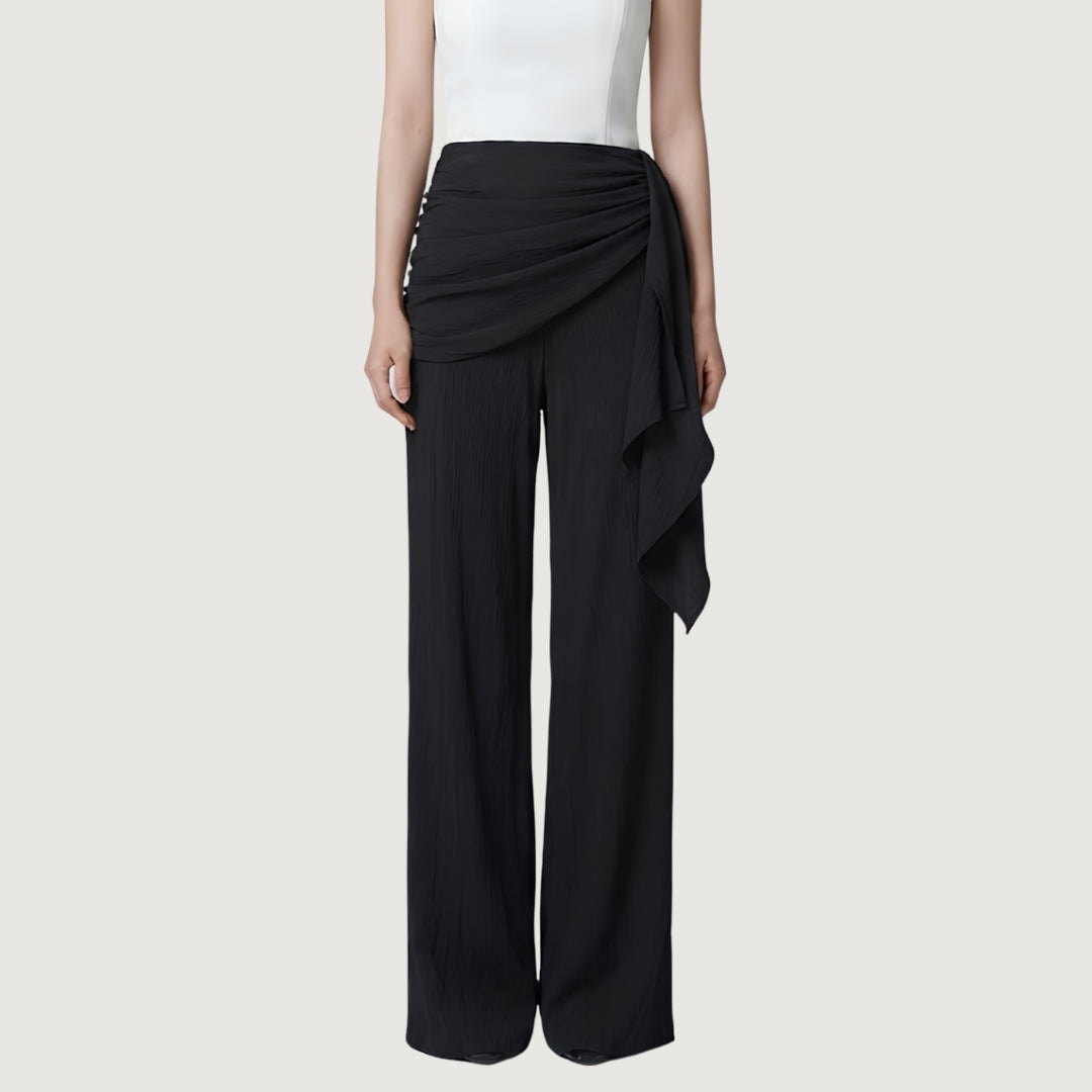 Wrap Culotte Pants