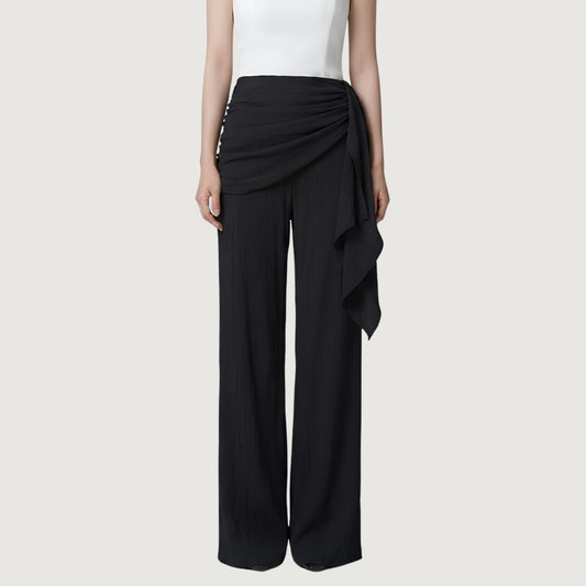 Wrap Culotte Pants