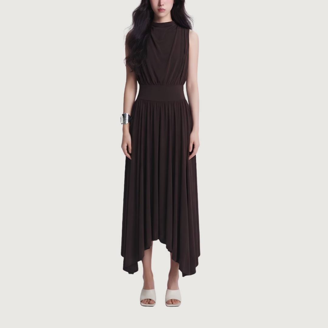 Vestido Globo Noisette