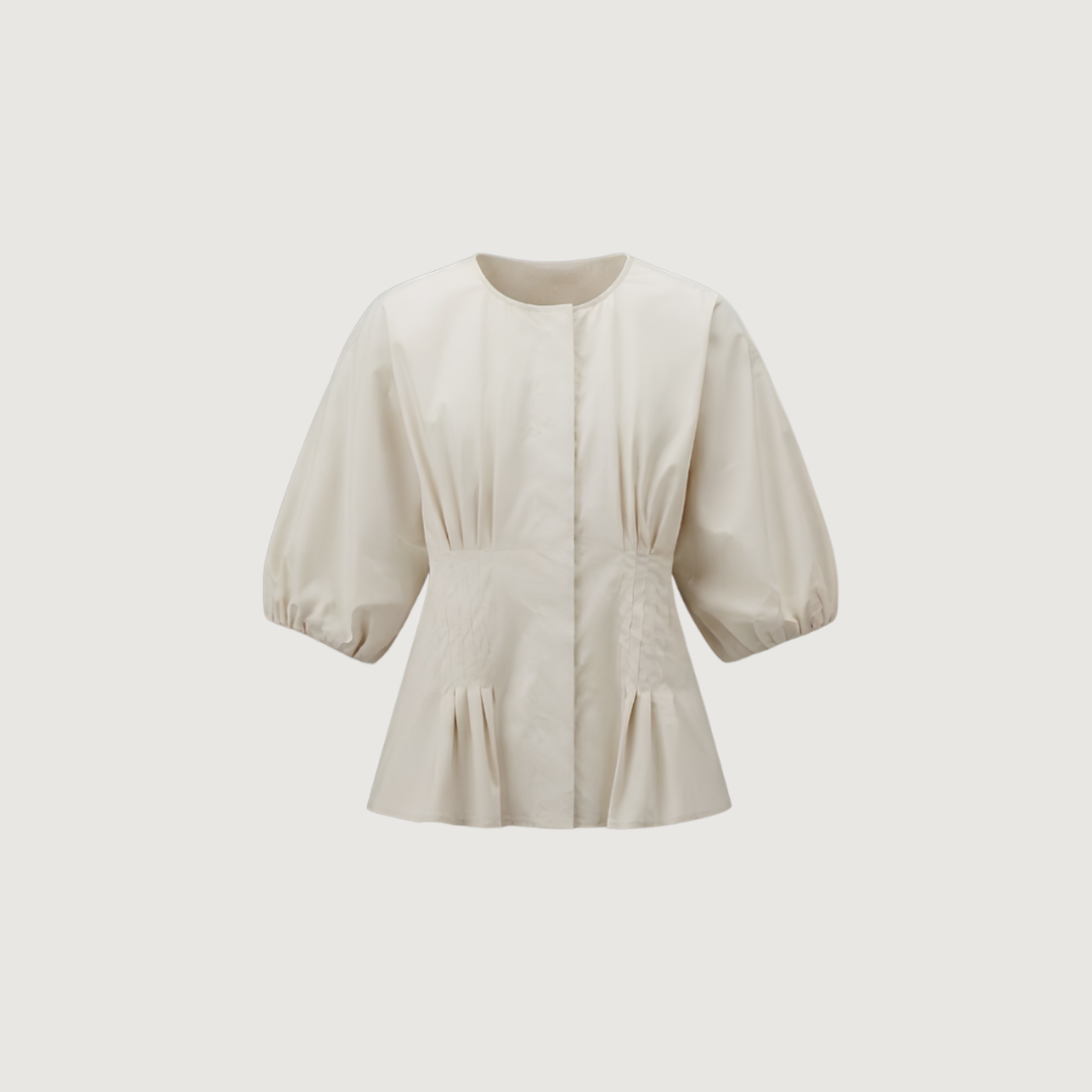 Blusa Peplum Blanc