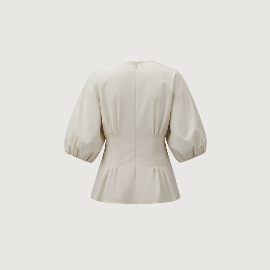 Blusa Peplum Blanc