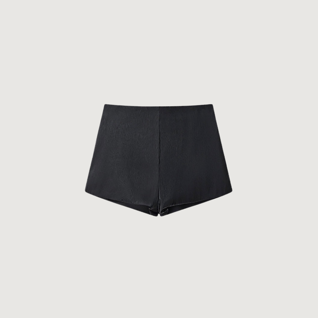 Short Mini Metalizado Obsidian