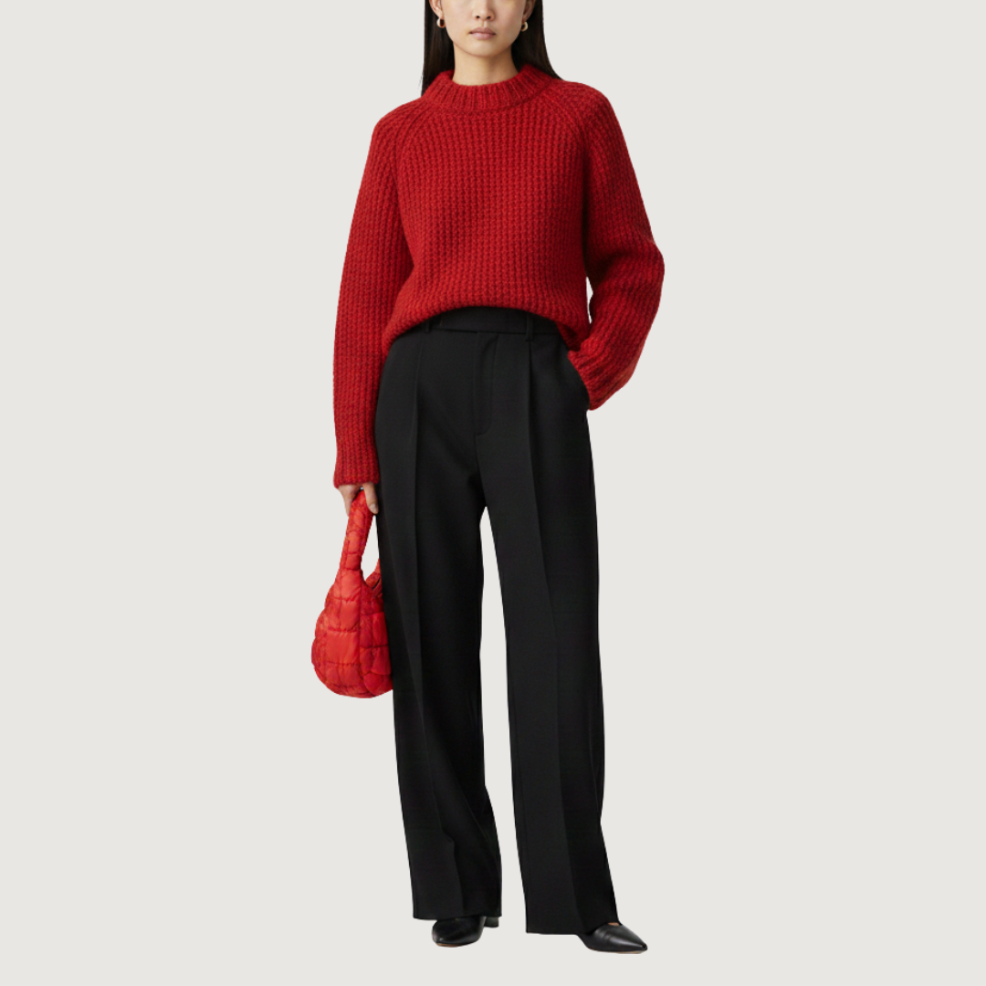 COS – Quilted Micro Bag Roja