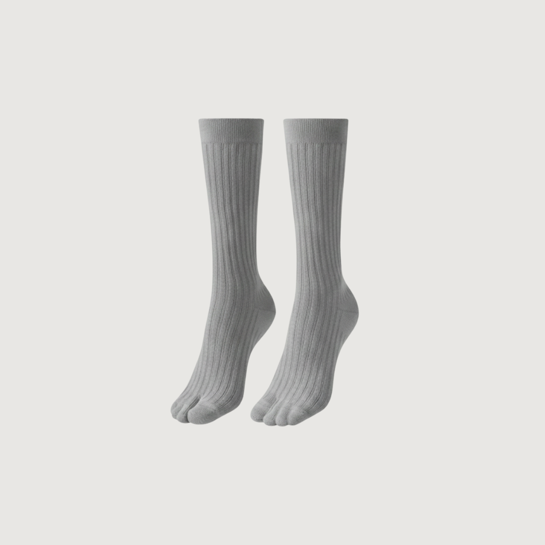 Stripe Tabi Socks
