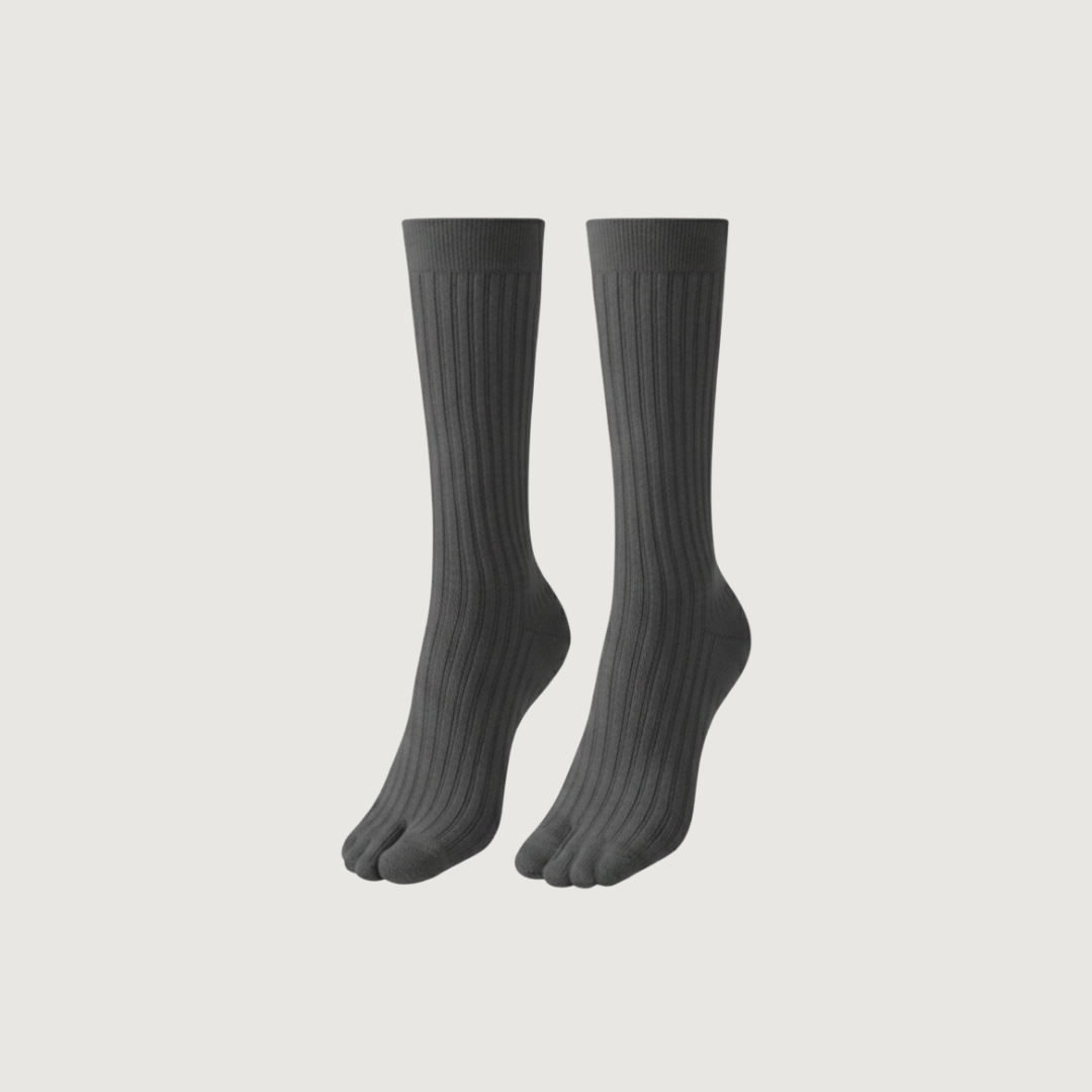 Stripe Tabi Socks
