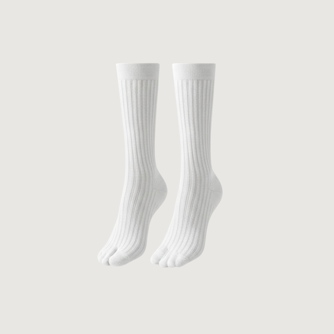 Stripe Tabi Socks