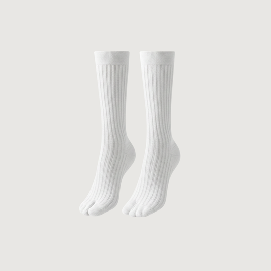 Stripe Tabi Socks