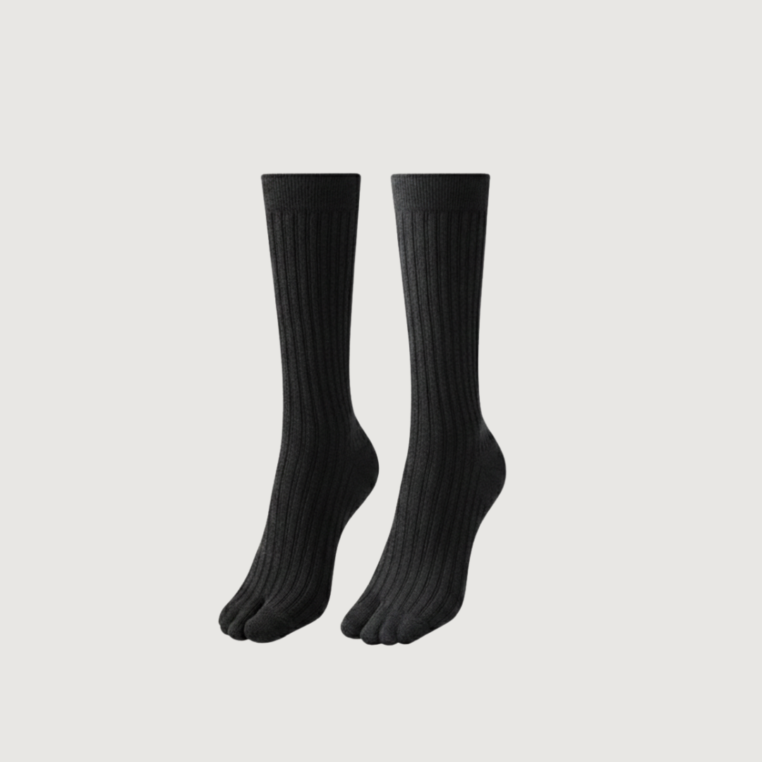 Stripe Tabi Socks