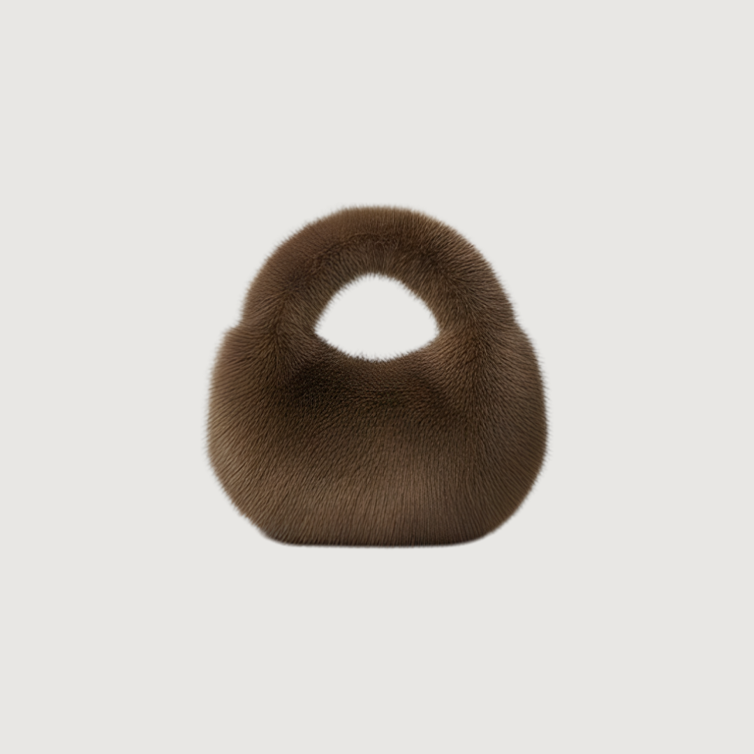 Fuzzy Tote Mocha