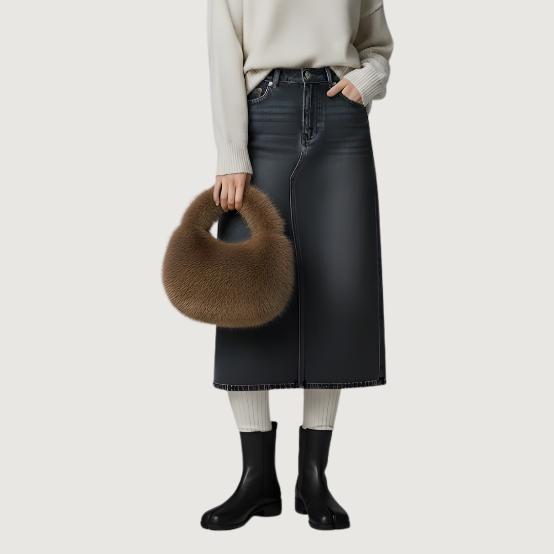 Fuzzy Tote Mocha