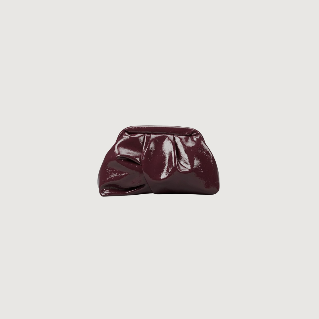 Crimson Fold Clutch